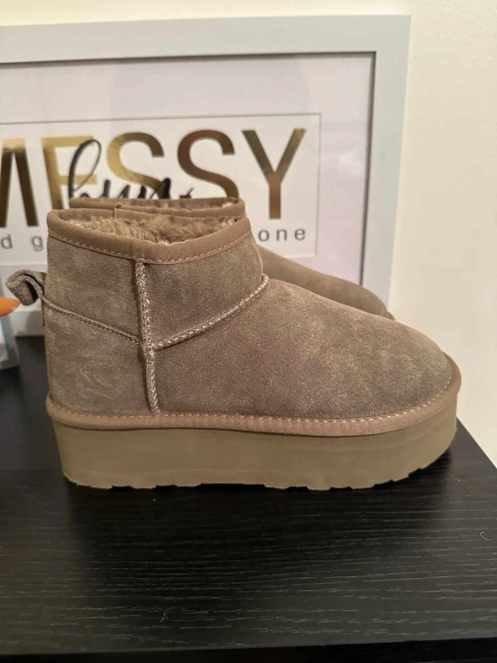 N/A stylish taupe
