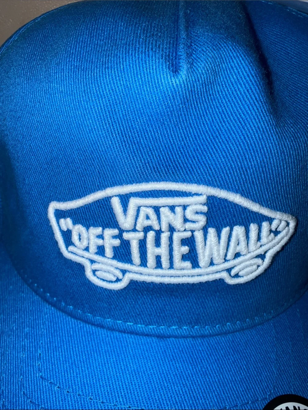 Vans bright blue