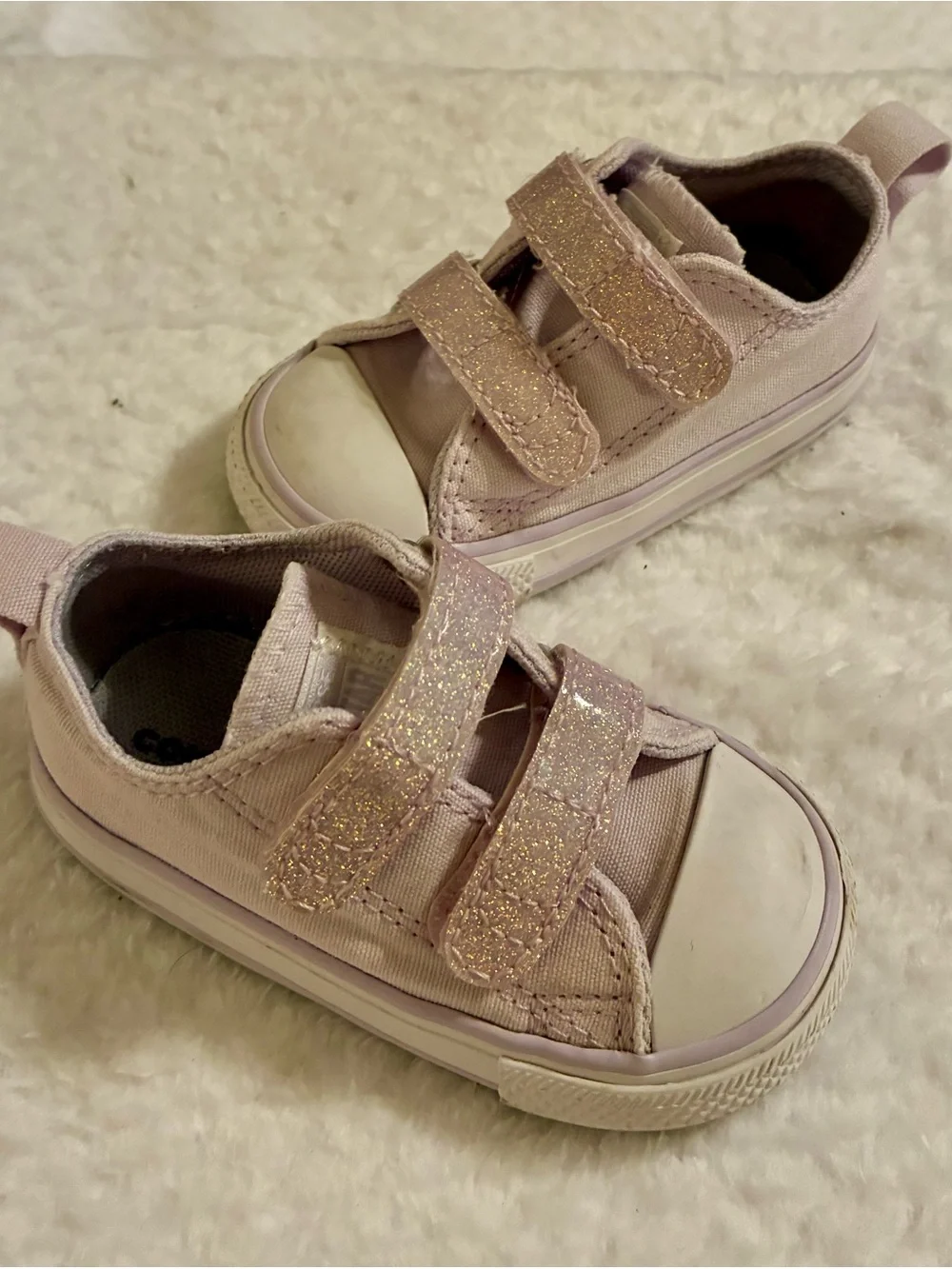 Converse light purple