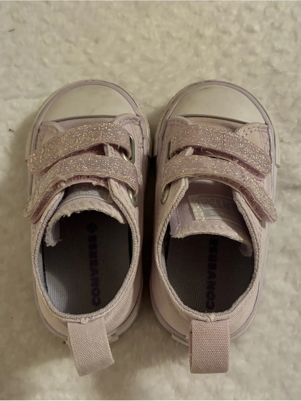 Converse light purple