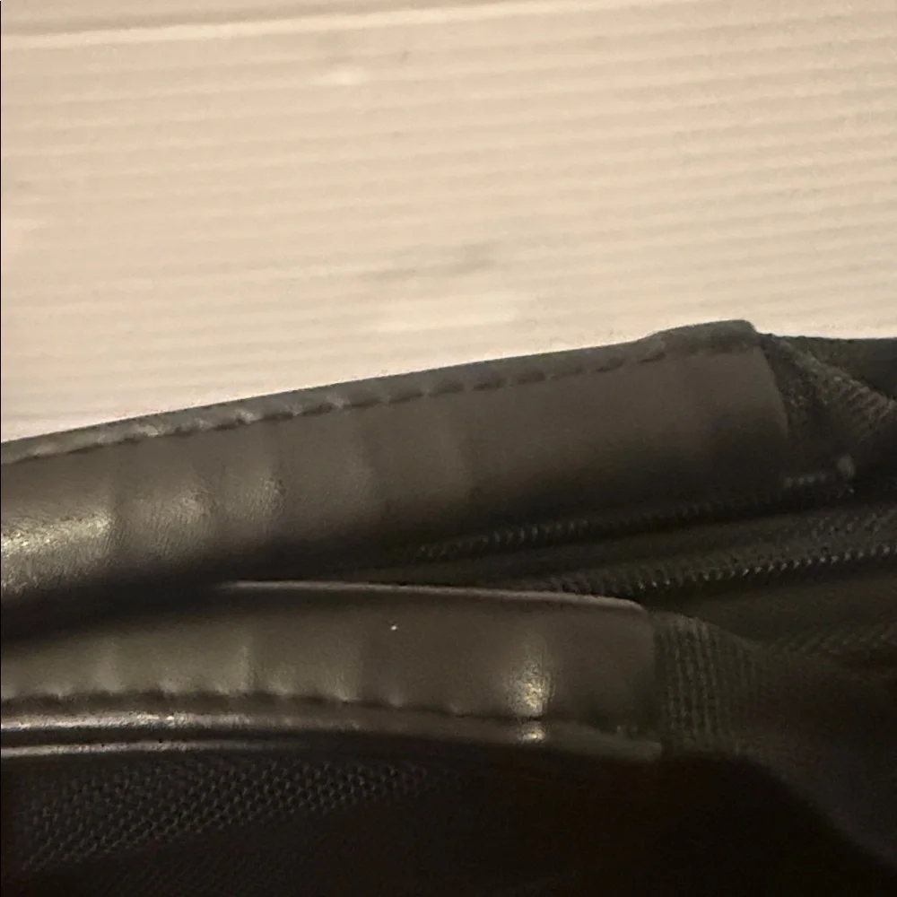 Samsonite Black nylon classic two gusset toploader carryon laptop bag briefcase