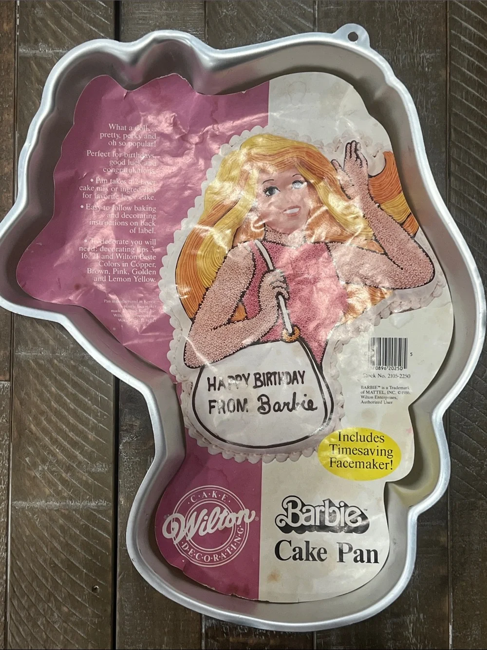 Wilton barbie molded