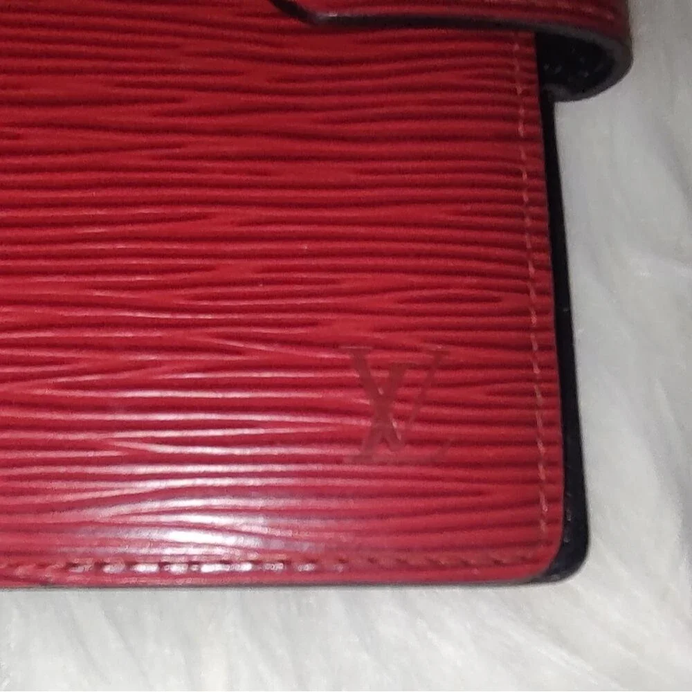 Louis Vuitton epi agenda 1990s EUC