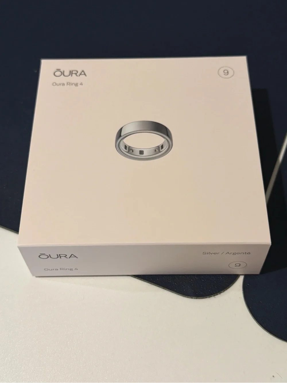 Oura ring silver