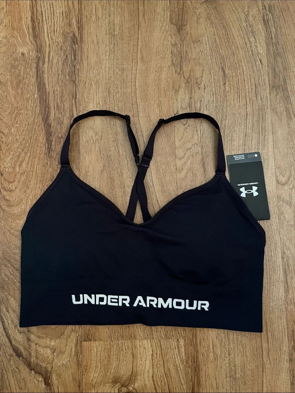 NWT Under Armour Vanish Seamless Low Bra