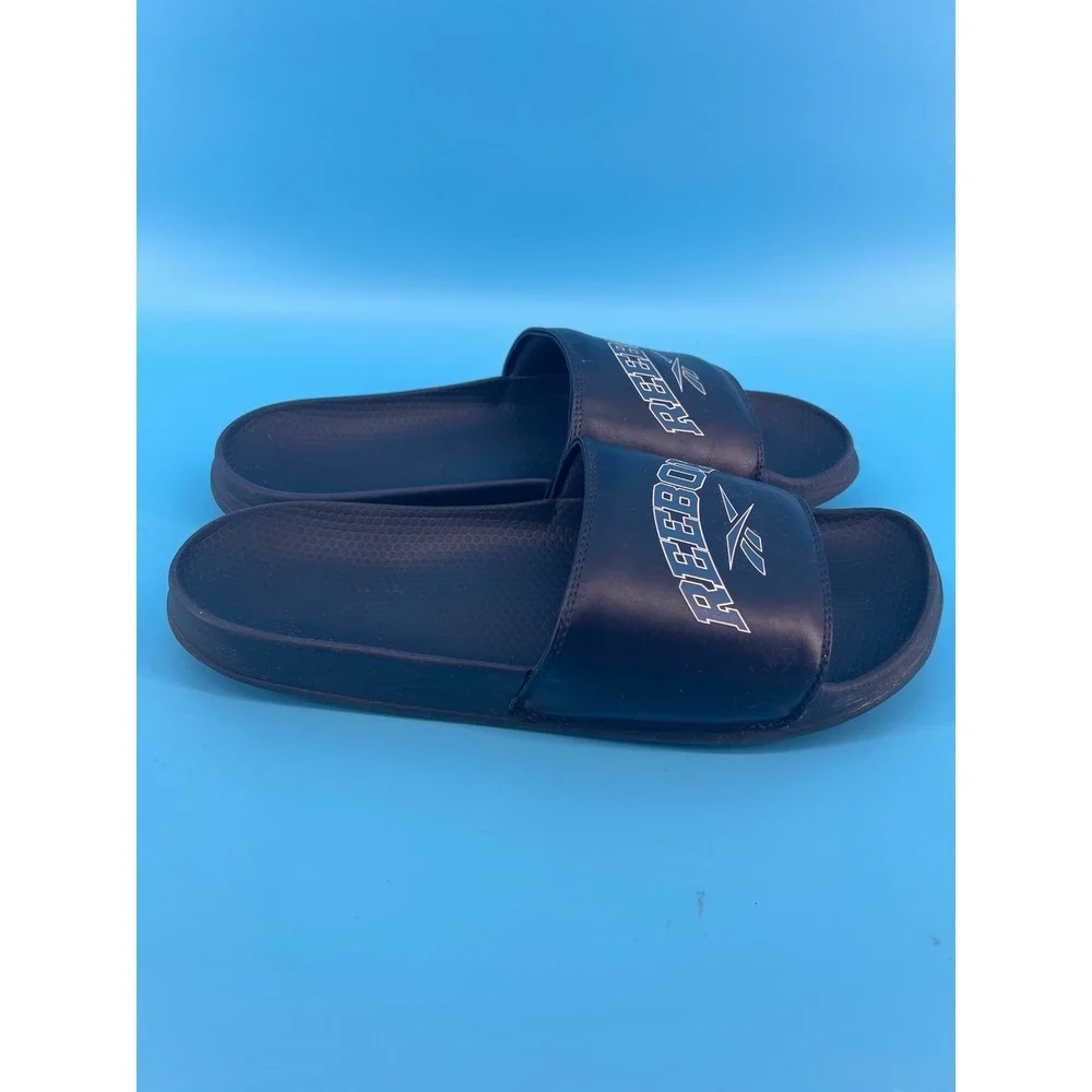 Reebok Unisex Adult Classics Slide Sandal, Vector Navy/Vector Blue/White, 5.5
