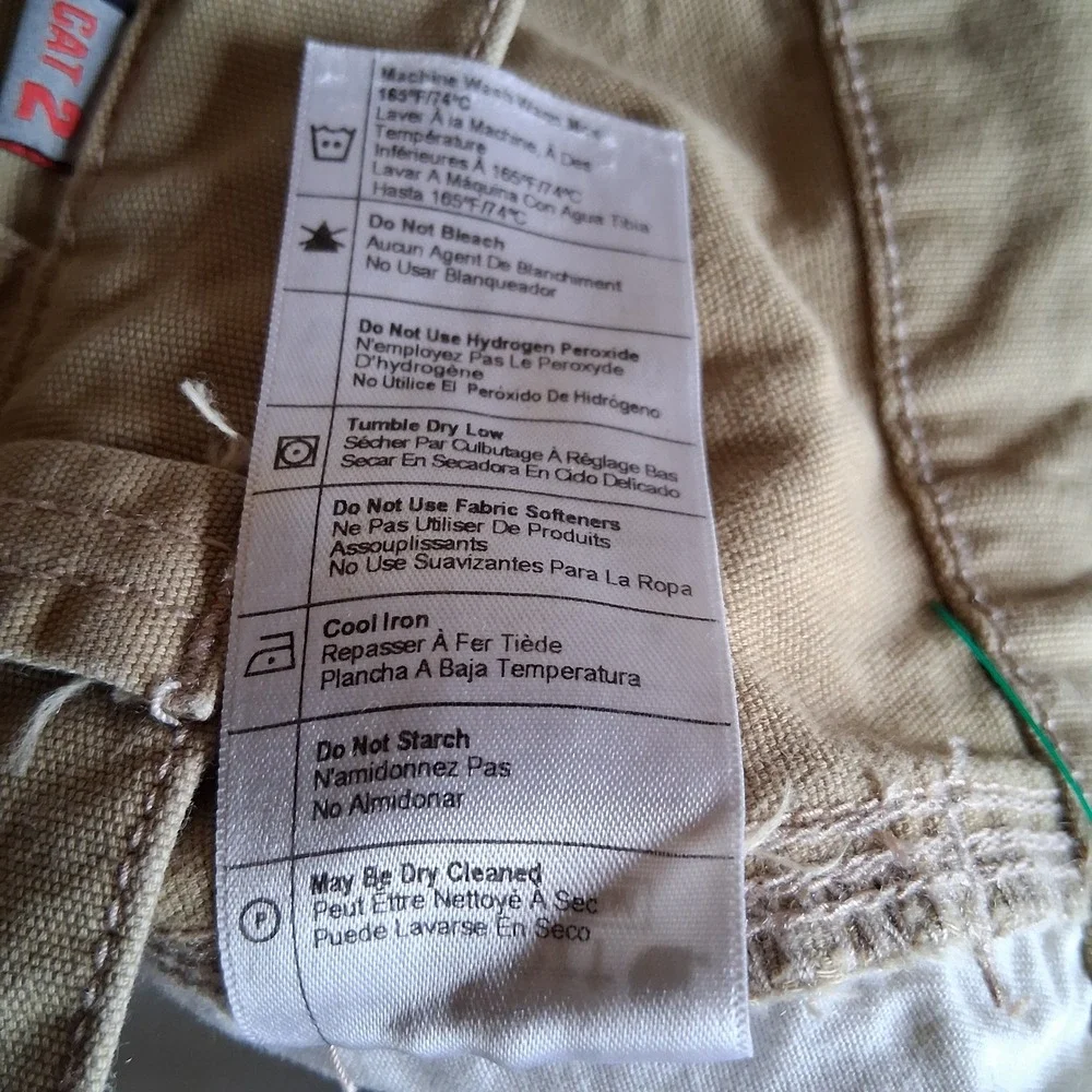 Carhartt FR Relaxed Fit Carpenter Pants Tan‎ 36x30 EUC