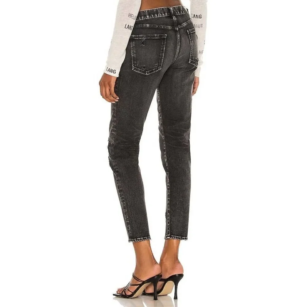 Moussy Lenwood Skinny in Black 30”