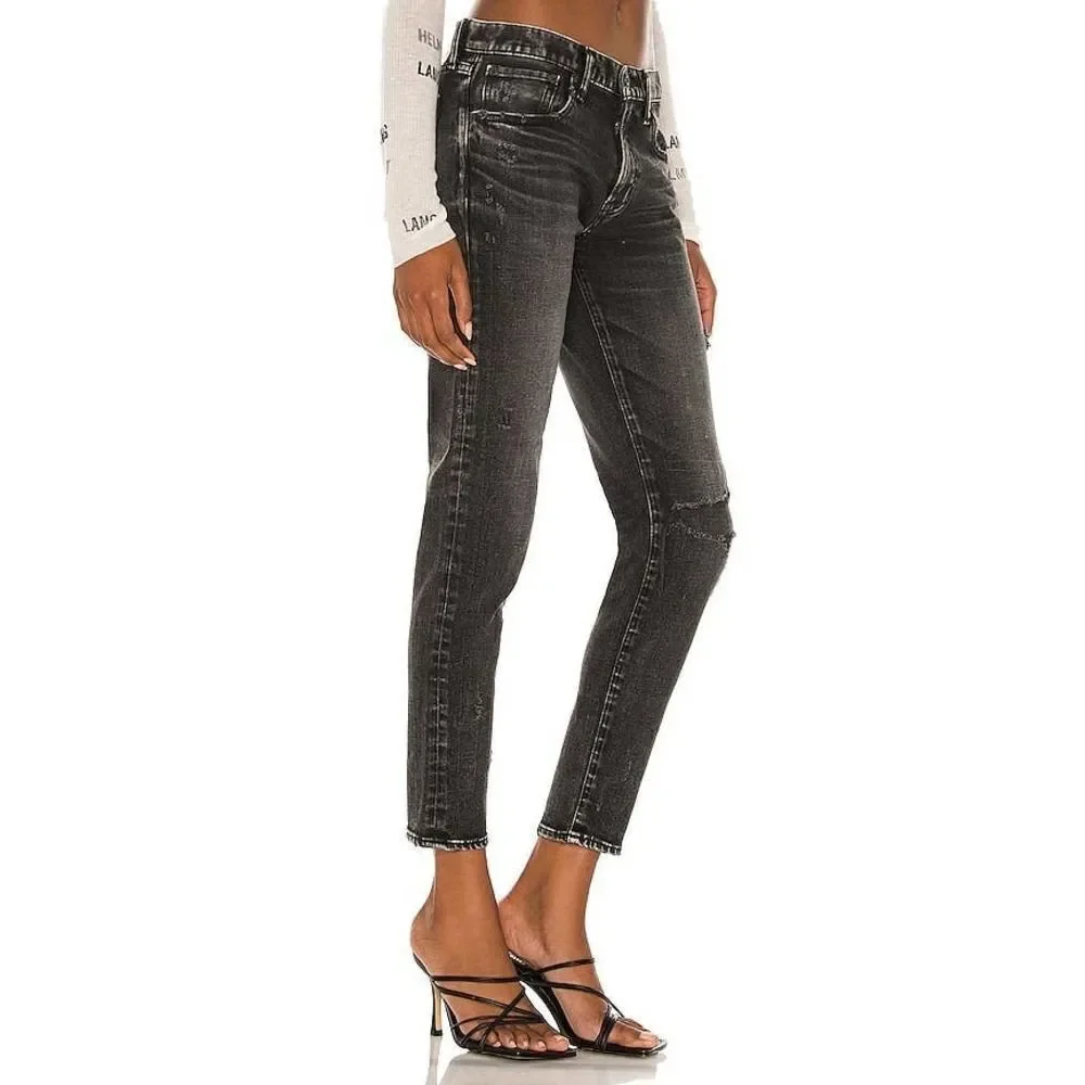 Moussy Lenwood Skinny in Black 30”