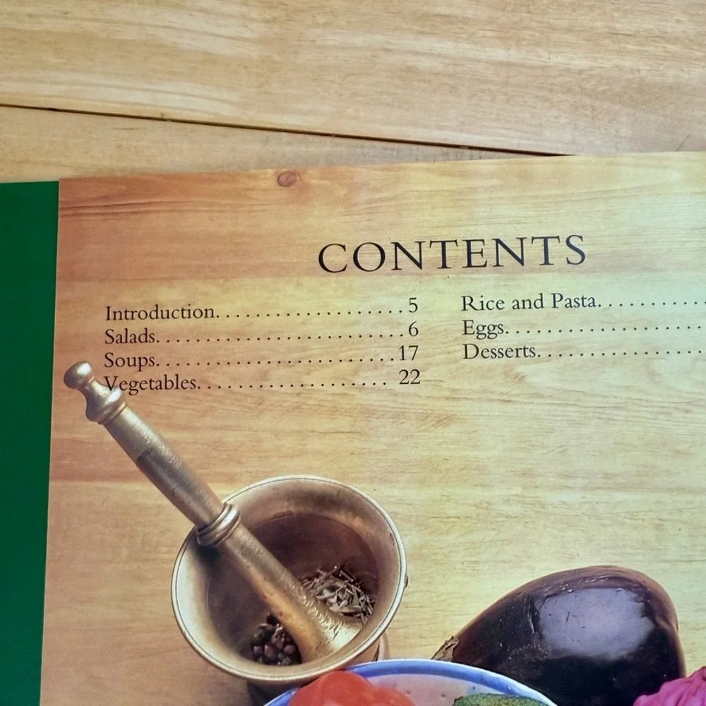 1993 All Colour Vegetarian Cooking‎ Cookbook Full-Color 240 Easy Recipes