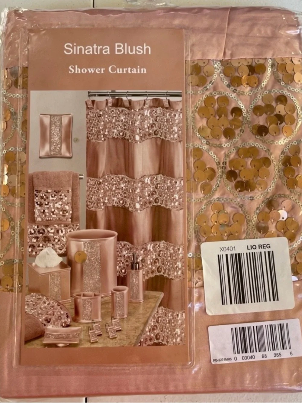 Blush Shower Curtain