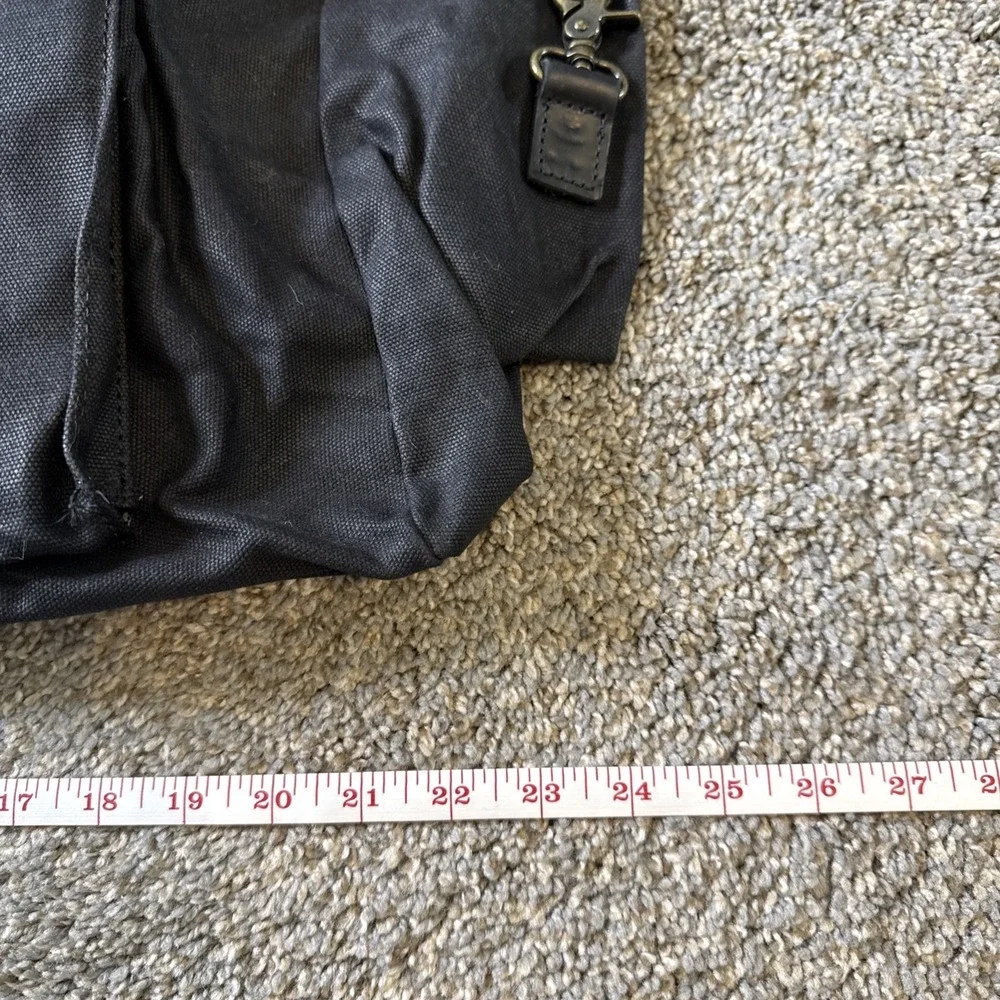 Soaeon‎ Duffle Bag Waterproof Canvas With Genuine Leather