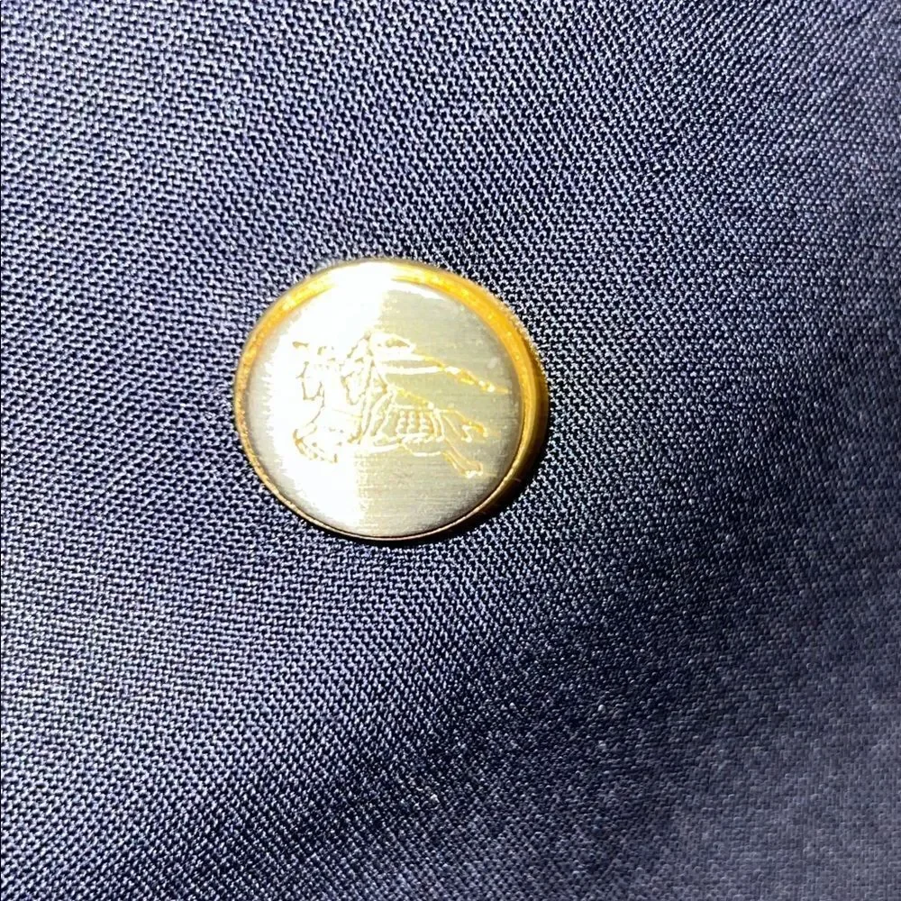 BURBERRY Black Wool Blazer-41R