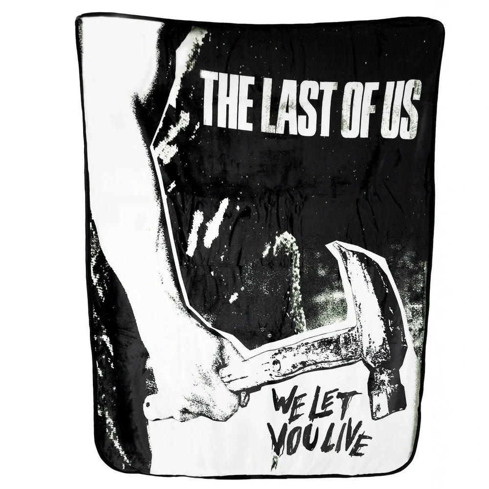 The Last of Us Moth To The Plague Fleece Throw Blanket 50x60 We Let You Live New