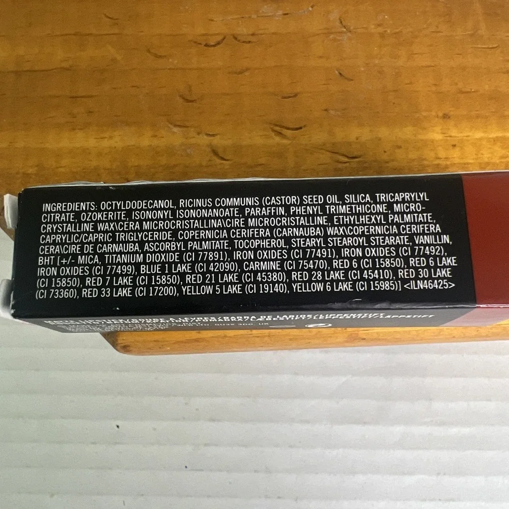 MAC Cosmetics orange lipstick