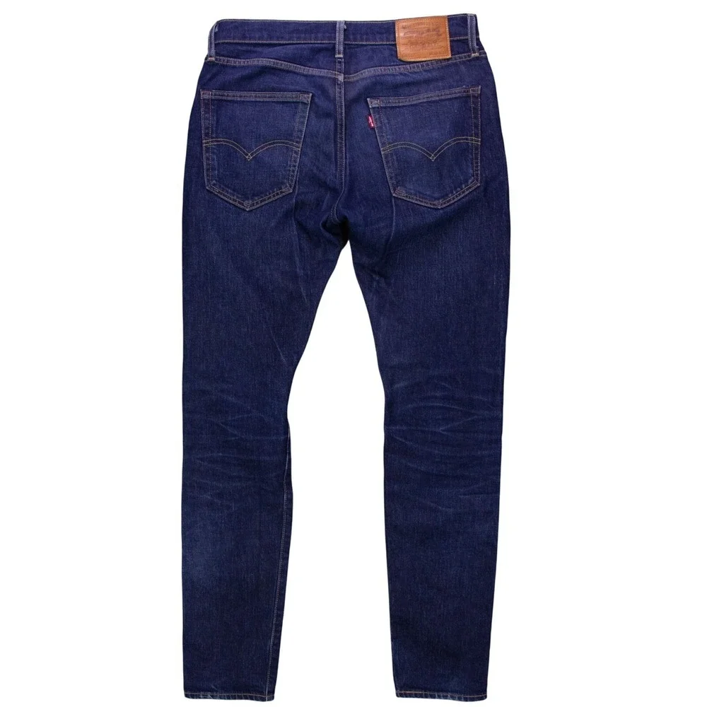 Levi's Premium Lot 512 Big E Jeans Mens 30x34‎ Blue Denim Medium/Dark Wash Slim