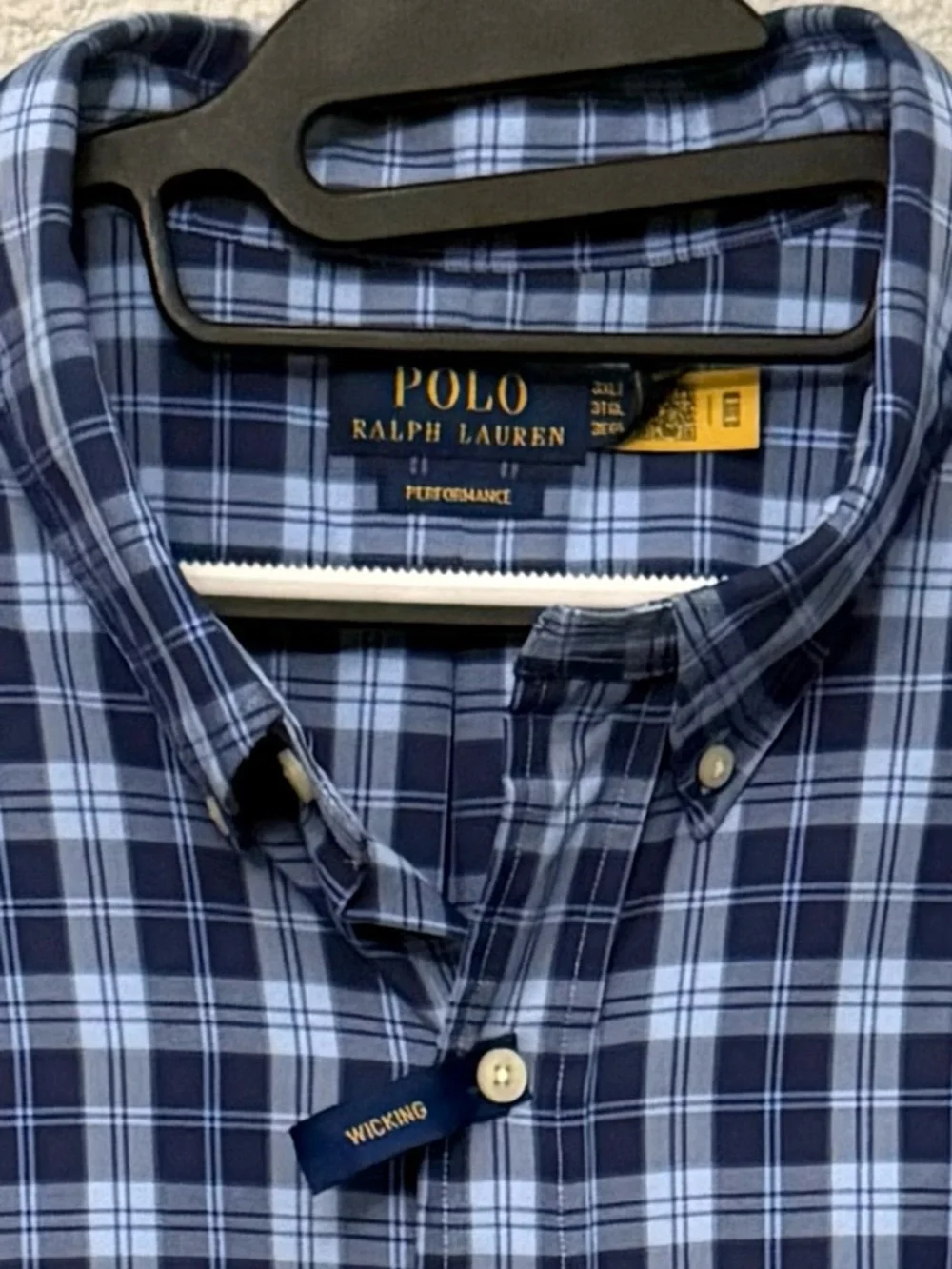 NWT Polo Ralph Lauren Performance Long Sleeve Button Down Shirt size 3XLT