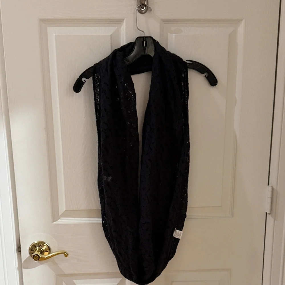 Black lace, Infiniti scarf, target