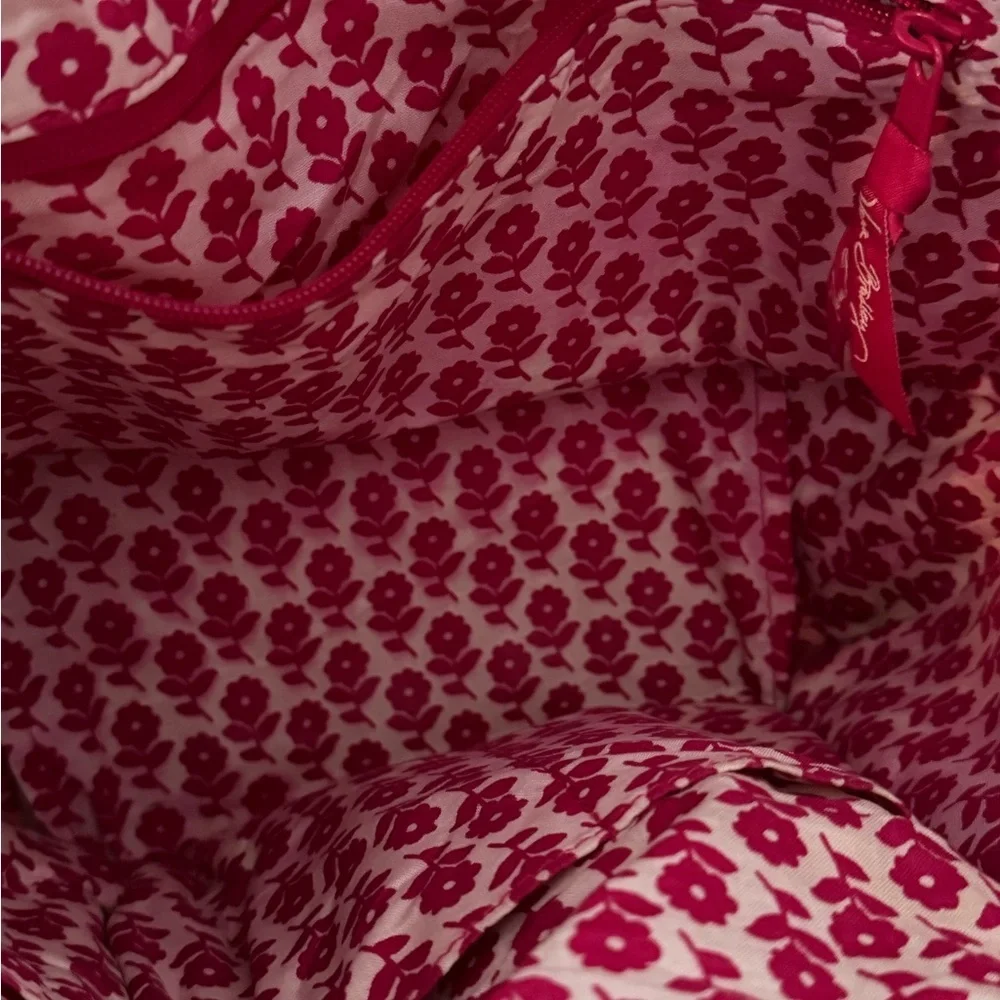 Vera Bradley Pink and Cream Shoulder Bag
