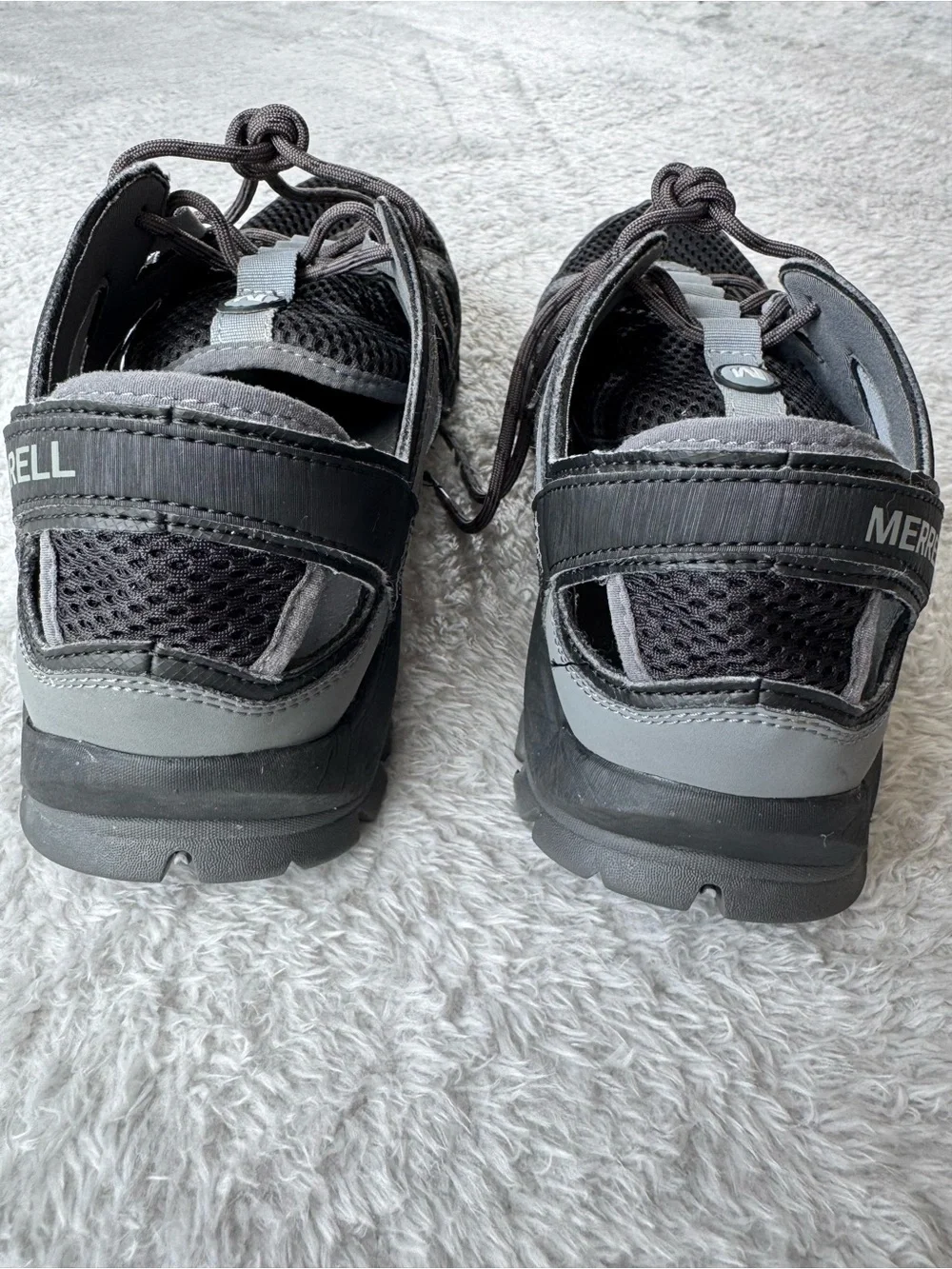 Merrell Hydro Hike Water Shoes Gray Black Men’s Size 10