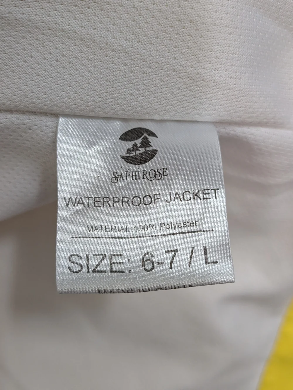 Saphirose boys waterproof