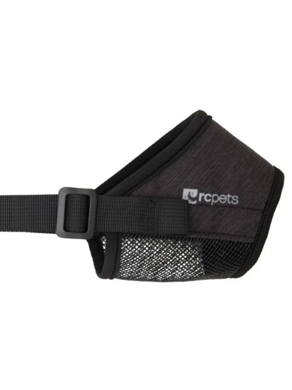 RC Pets Black Dog Muzzle with Mesh*