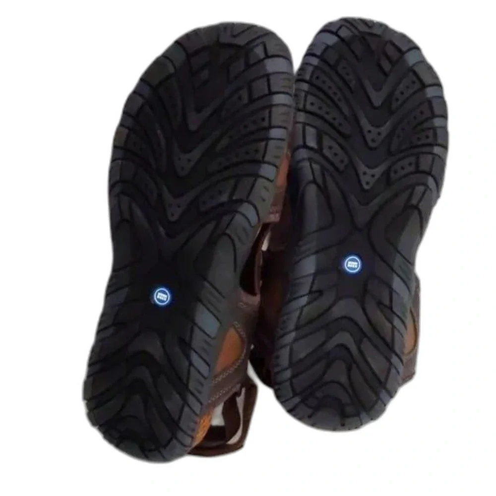 NEW Men's Nunn Bush Rio Bravo 3 Strap River Sandal Brown Size 14 M
