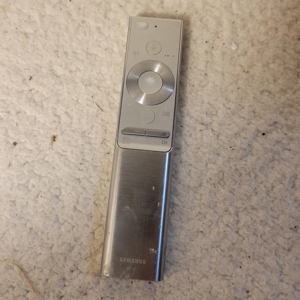 Samsung Smart Control Remote BN59-01291A RMCRMM1AP1 Silver Voice Command TV