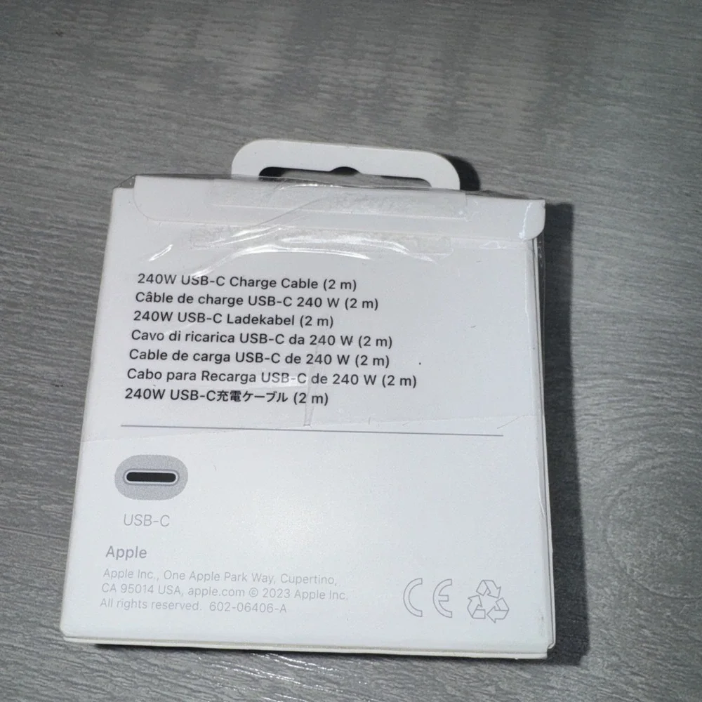 Apple 240W USB-C Charge Cable (2m) A2794