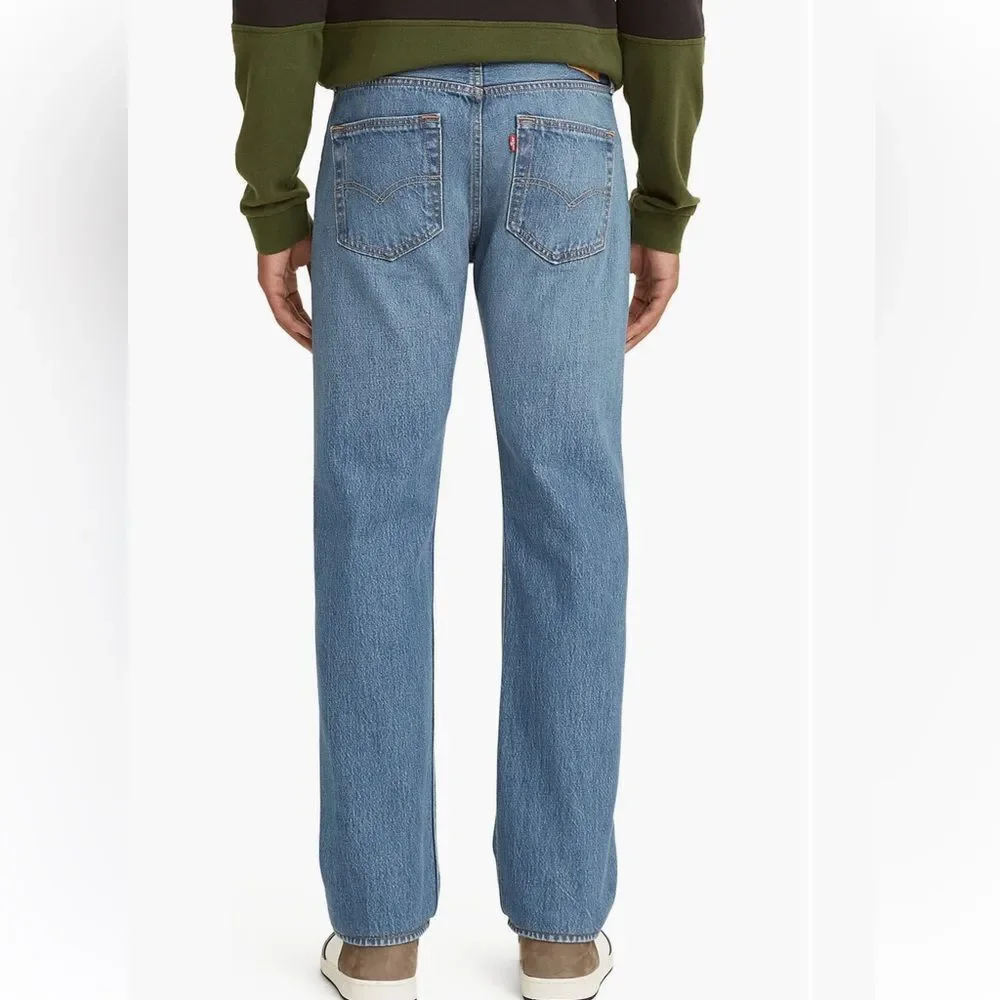 Levi's Men's 501 Original Fit Jeans Straight Leg Button Fly 100% Cotton
