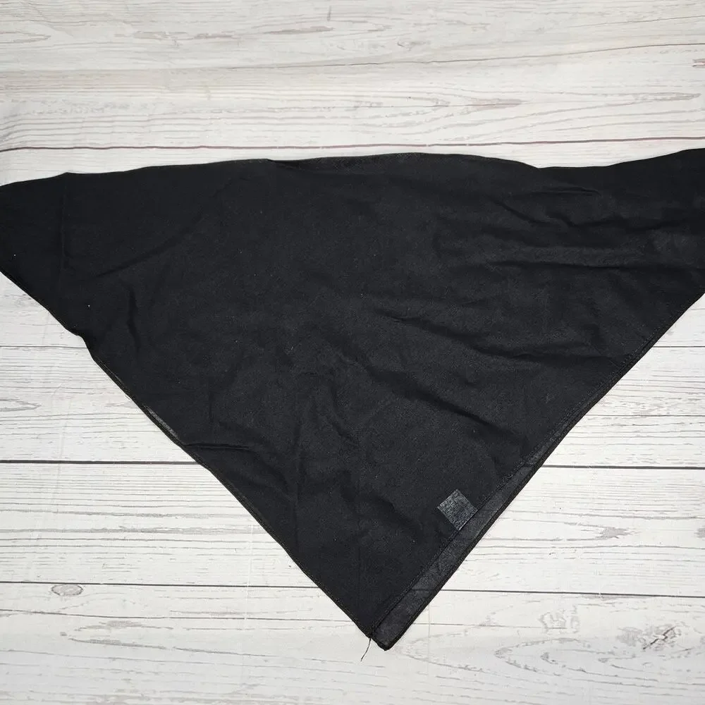 Unbranded black bandana