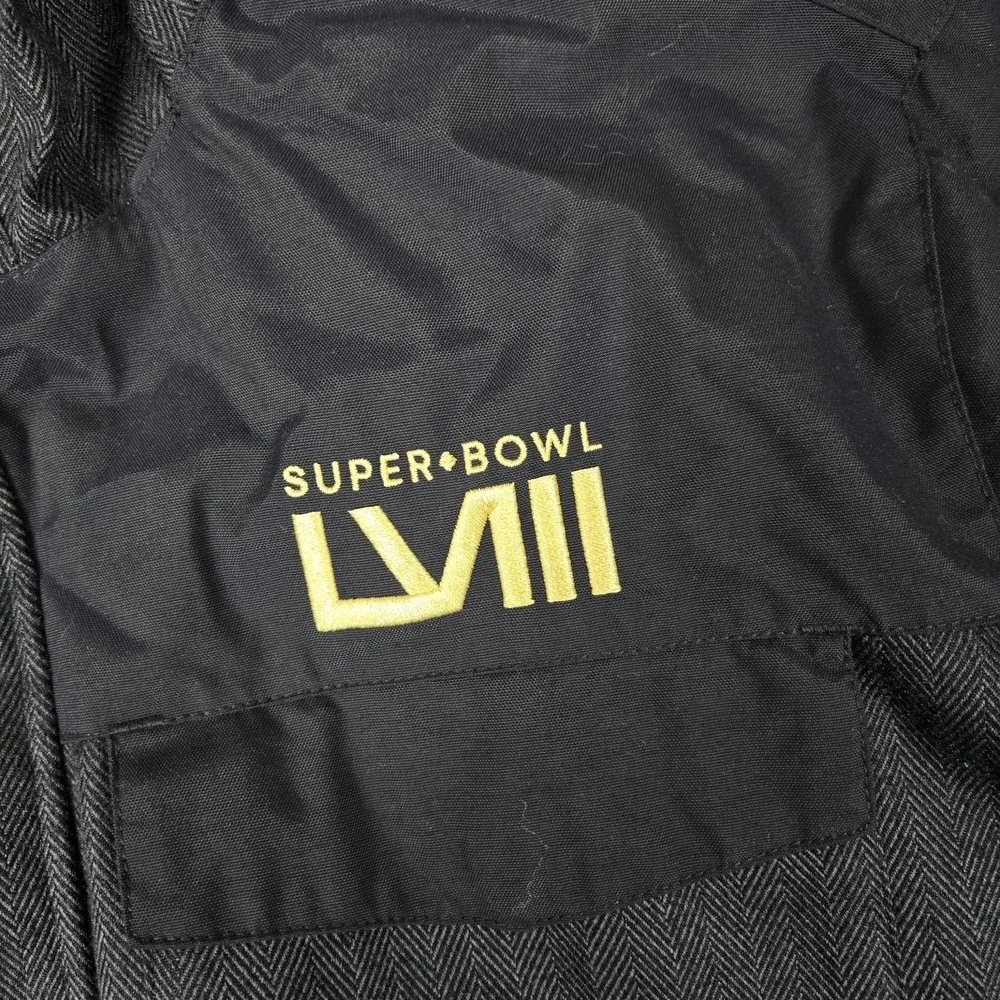 Super Bowl LVIII‎ Jacket Mens Medium Parka 2022 NFL Las Vegas Chiefs 49ers