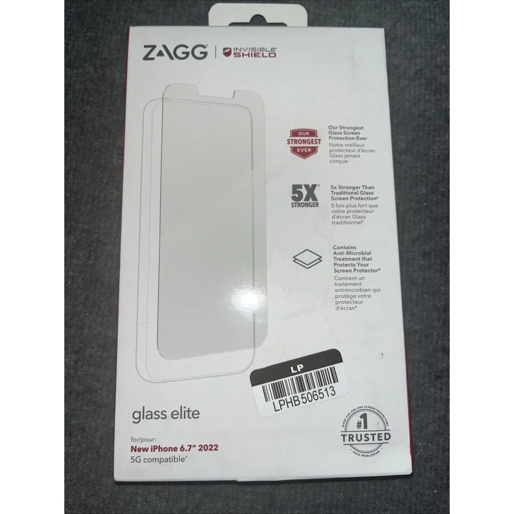 ZAGG iPhone 14 Plus InvisibleShield Glass‎ Elite Screen Protector