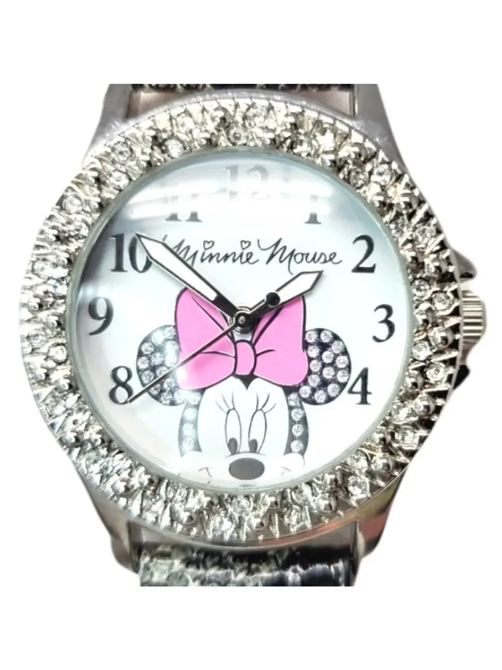 Disney Minnie Mouse Watch with Rhinestones