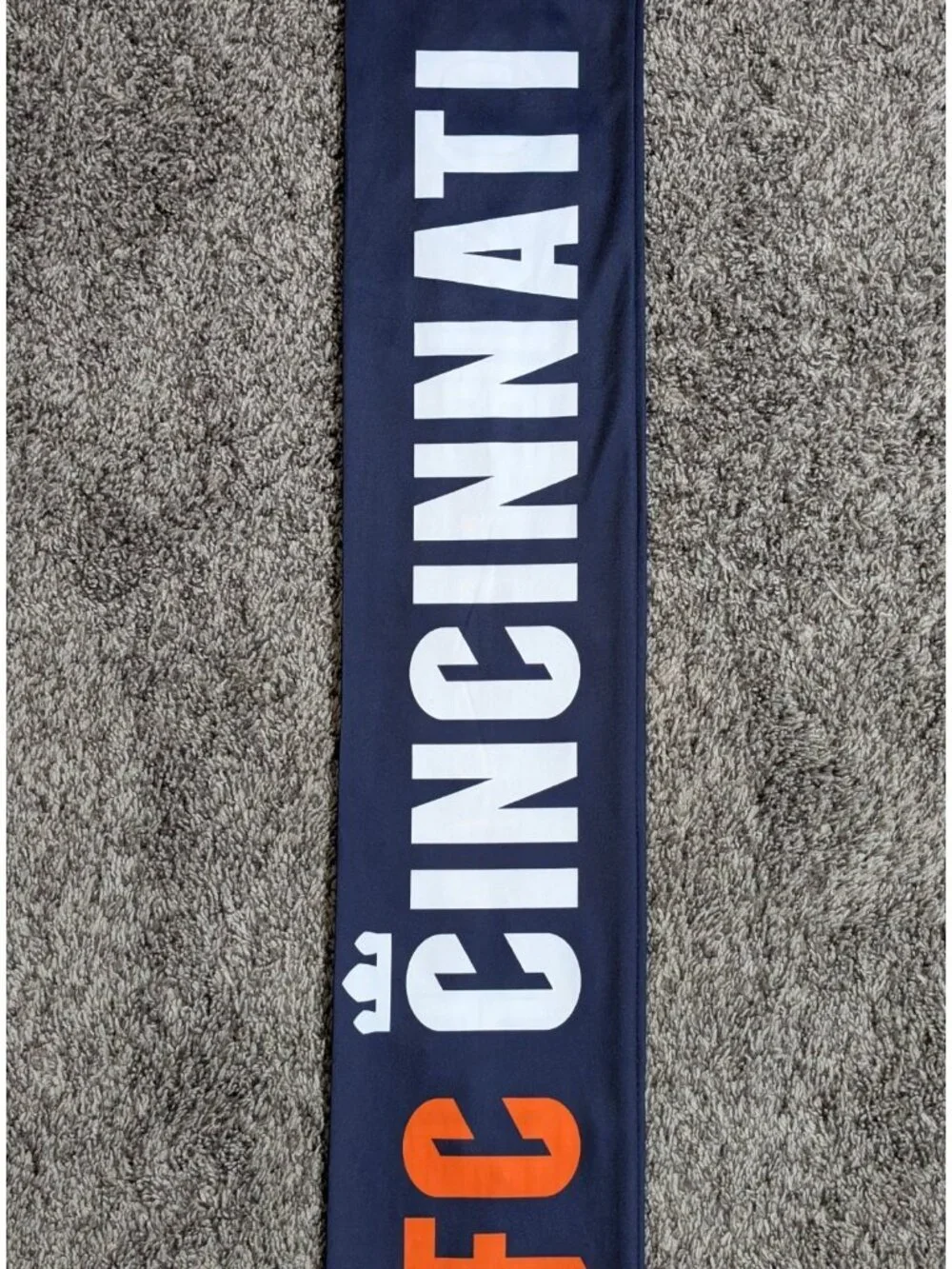 FC Cincinnati 2021 Inaugural Season Scarf This Home Needs It's Heart MLS Soccer