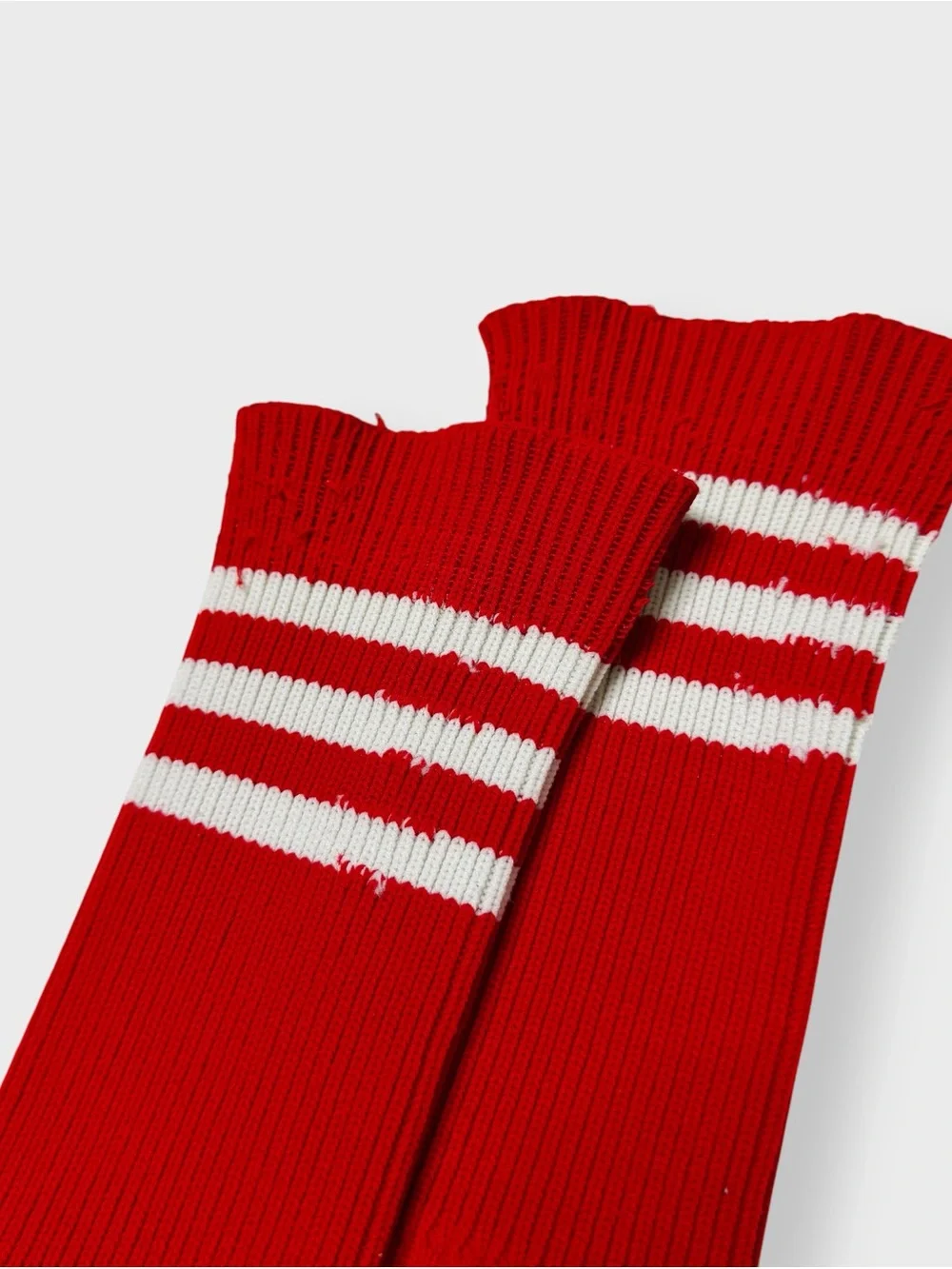 Vintage 70s 80s Twin City Soccer Socks Lot of 3, Tube Knee High 3 Stripes adidas