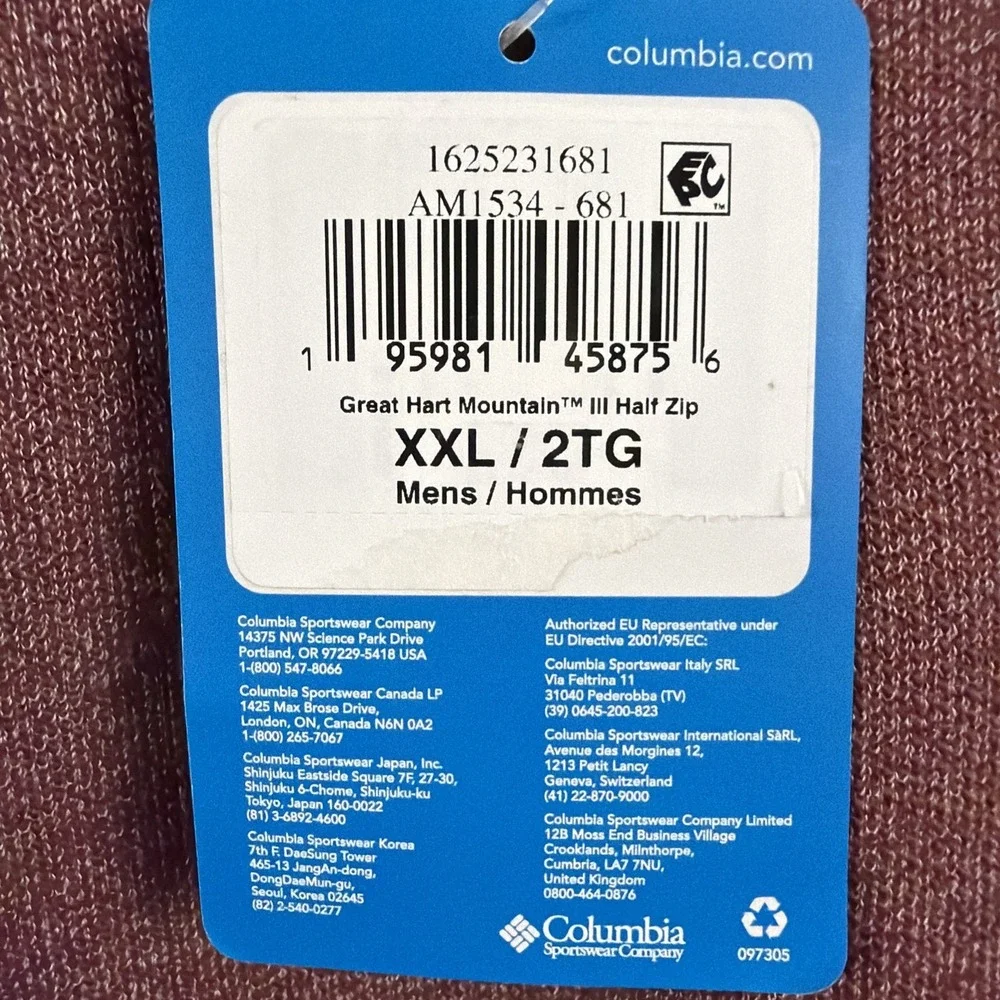 Columbia zip features