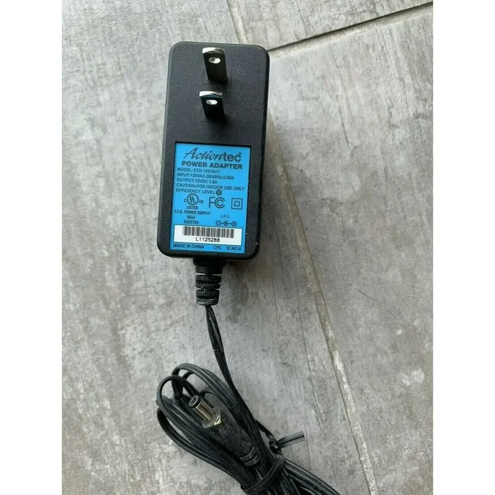 12V Actiontec Power AC DC Adapter STD-12018U1 For Verizon MI424WR Rev. I Router