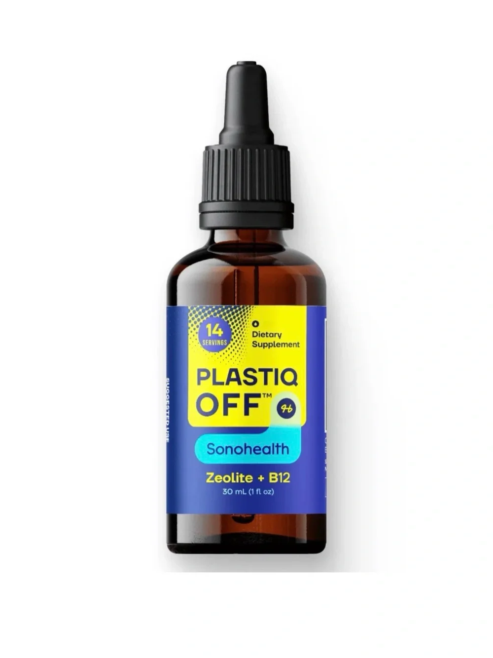 Plastiq Off Zeolite + B12 Kids Moisturizer - Blue NIB Sealed
