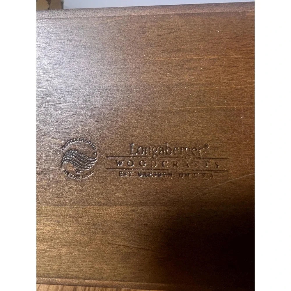Longaberger vintage woodcrafts