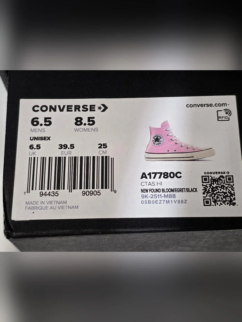 Converse All Stars new box