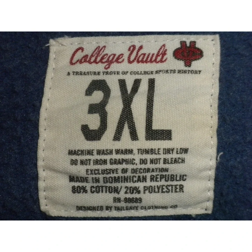 College Vault tag measurements