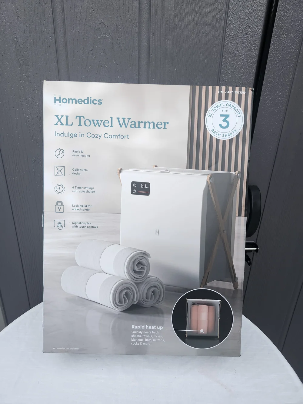 Homedics xl towel