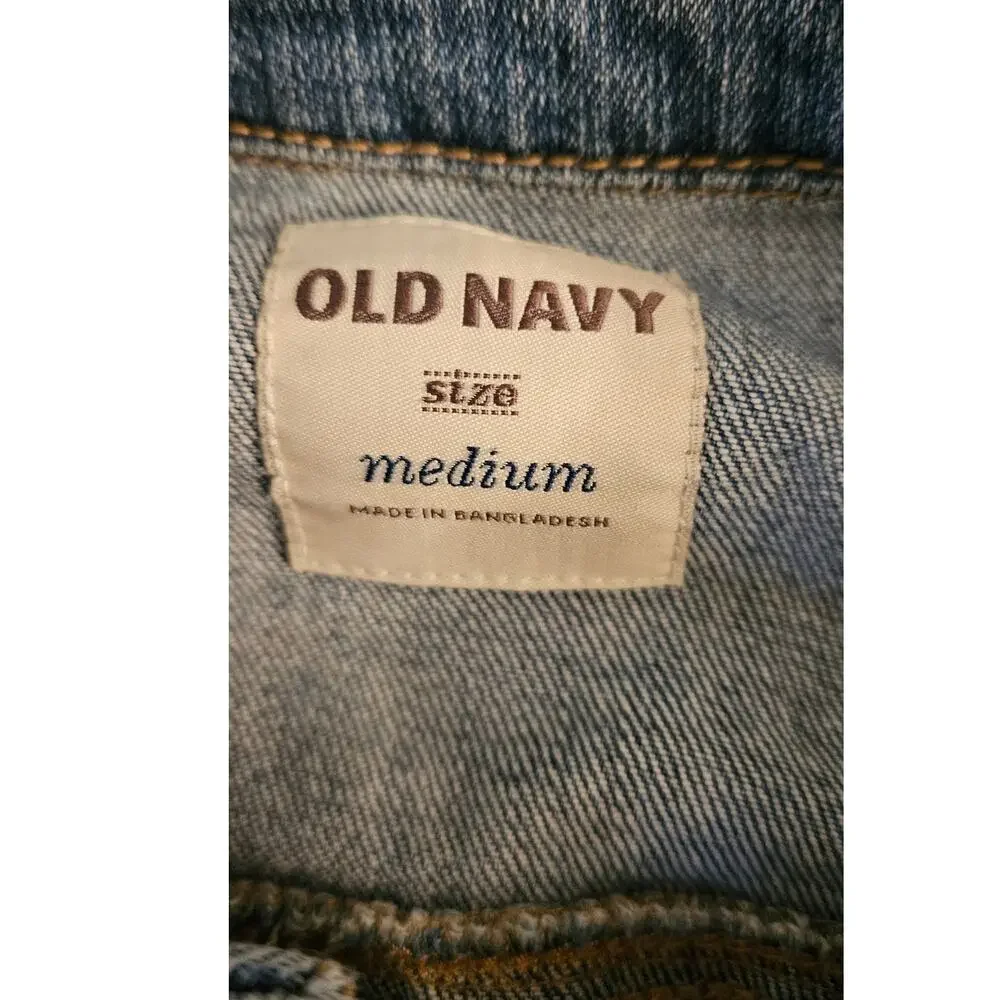 Old Navy Girl's Trucker Denim Jacket Size M