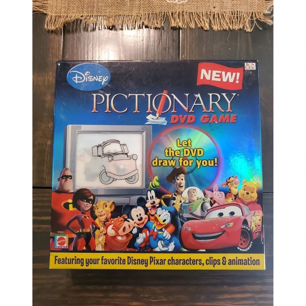 Disney‎ Pictionary DVD Game