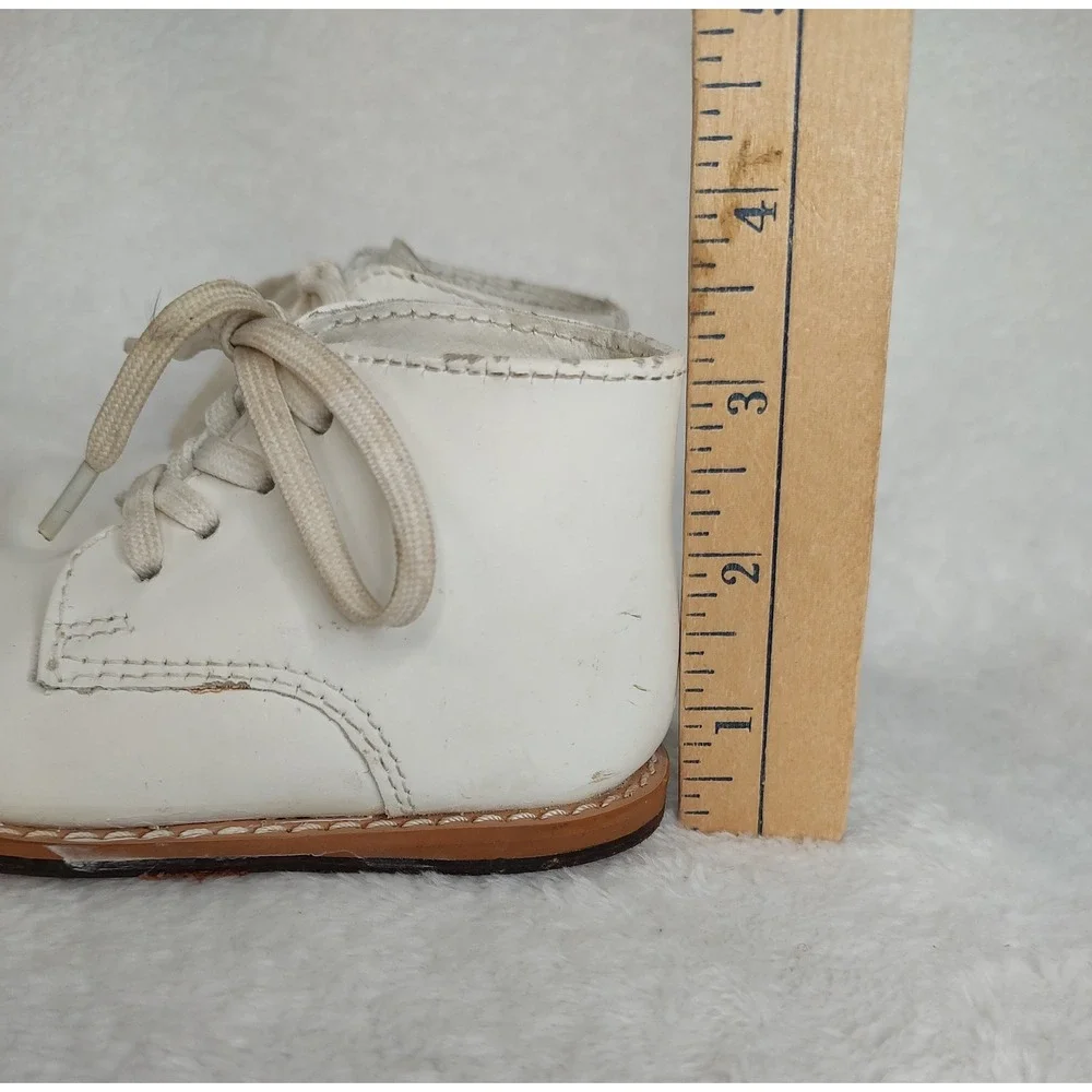 Josmo Walker Kids/Baby/Toddler Shoes All Leather White Size 4 Style‎ #8190