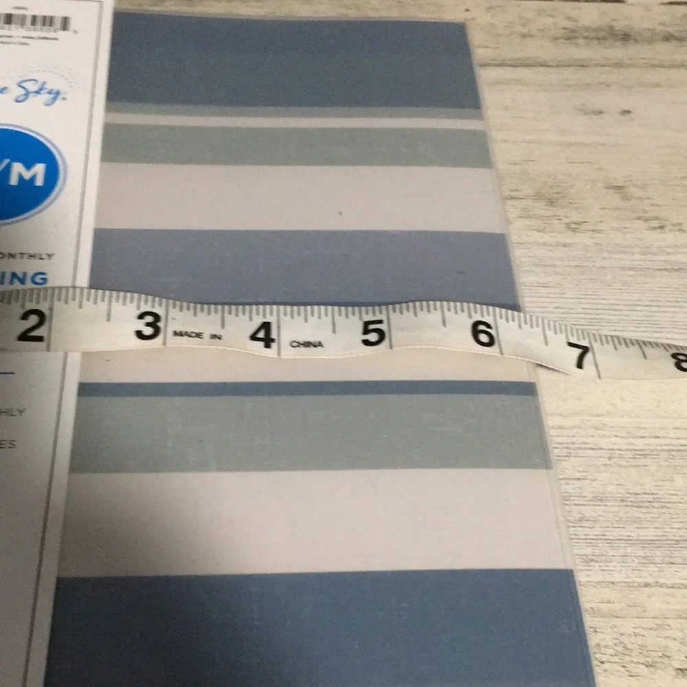 Blue Sky weekly & monthly planning calendar notes Jan-Dec 2022