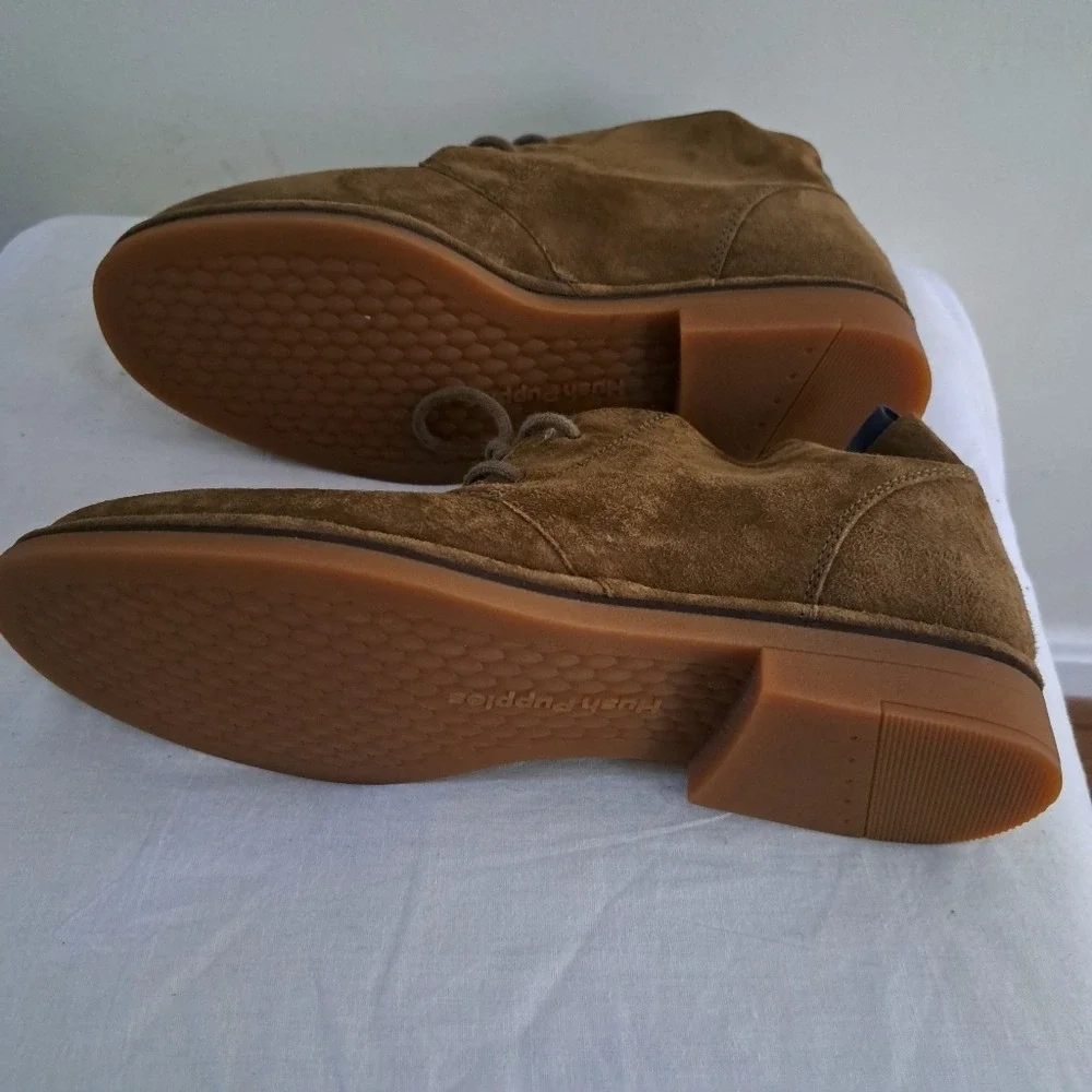Hush Puppies Suede Desert Boots Brown Tassel Lace Up Ankle Boots Mens‎ 9