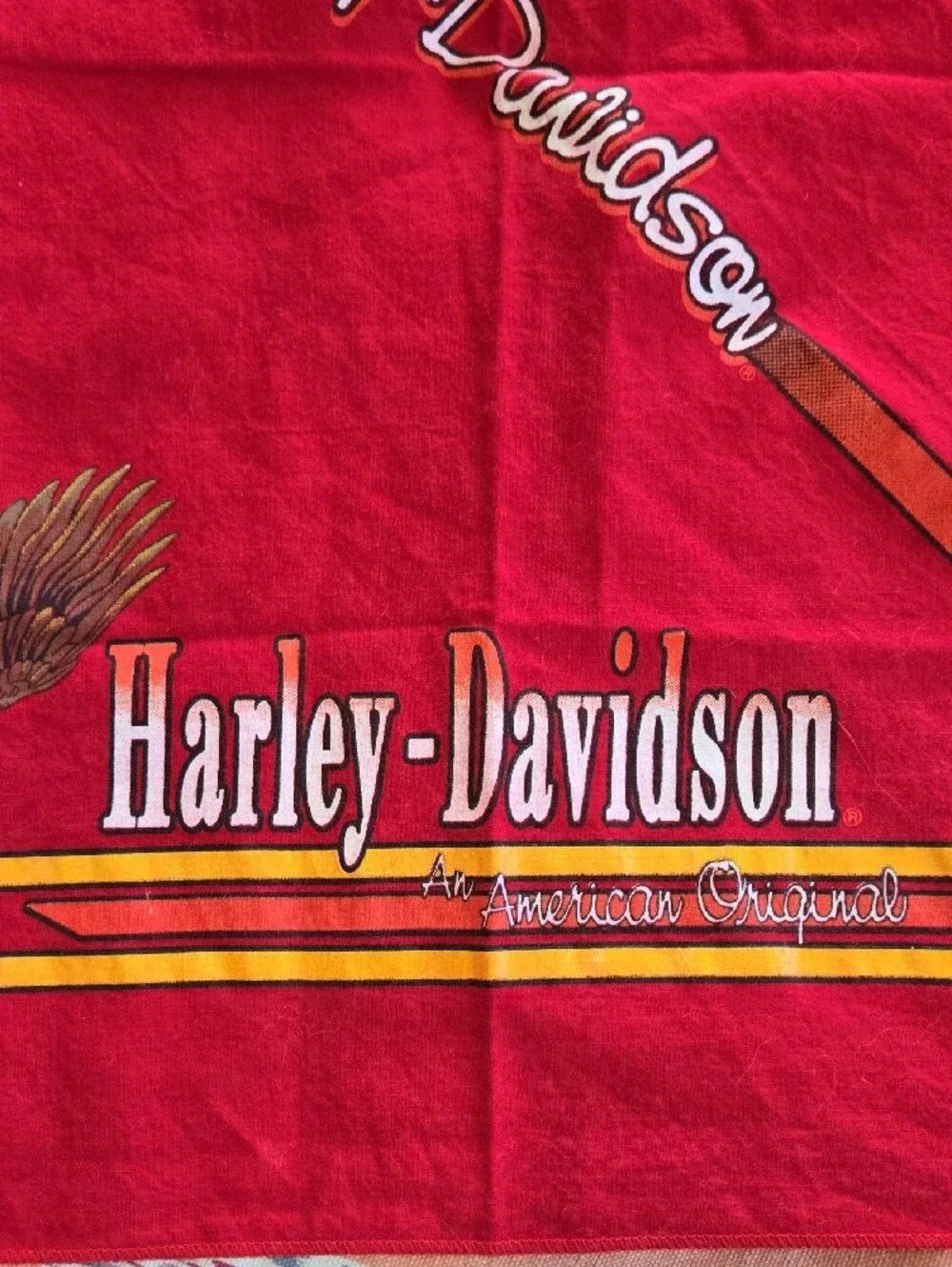 Harley-Davidson bold red