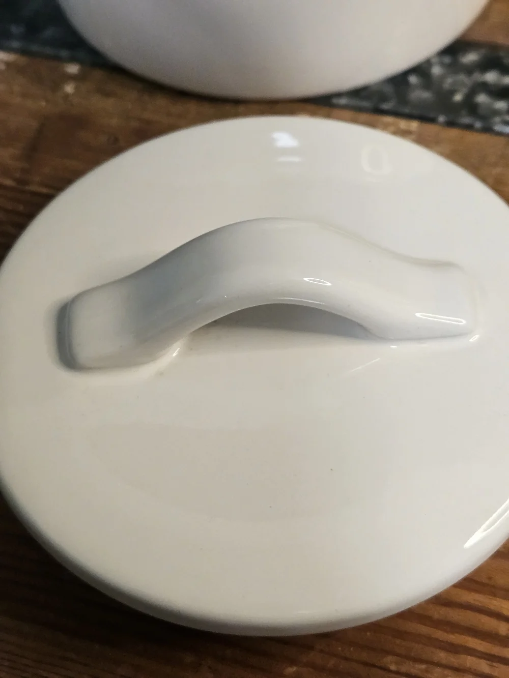 Rae Dunn white ceramic